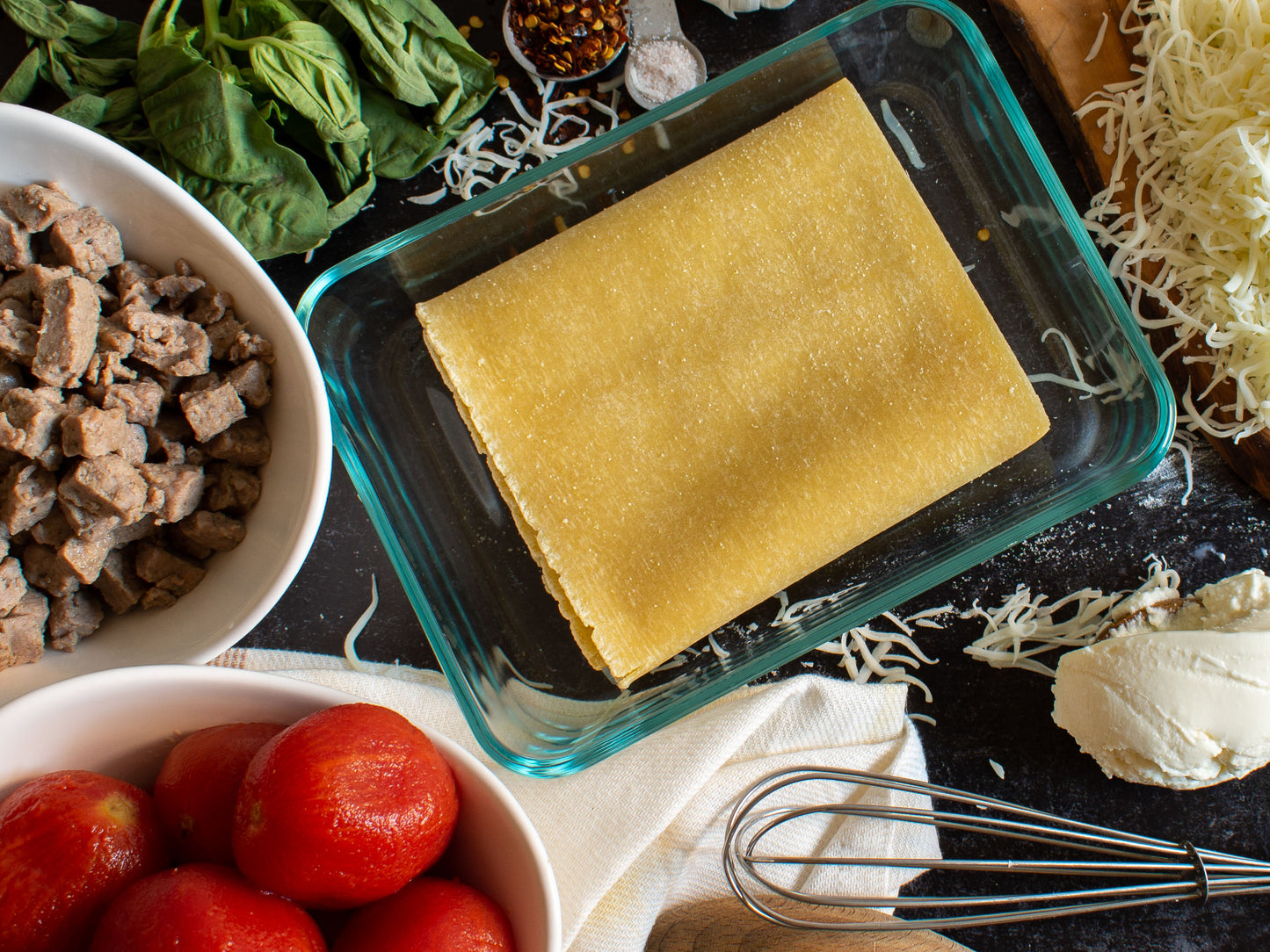 Next Level Lasagna Recipe With Ricotta, Mozzarella & San Marzano